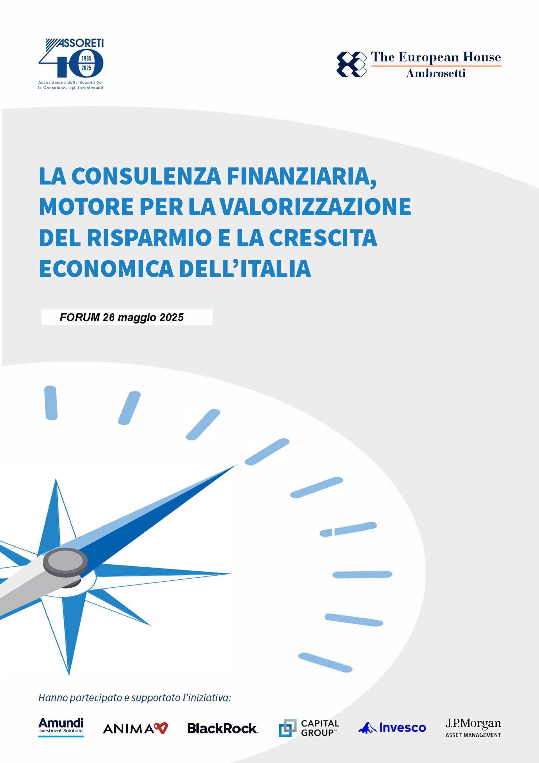 Forum ASSORETI – THEA The European House Ambrosetti, 26/05/25 – E’ disponibile la documentazione presentata in occasione dell’Evento
